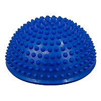 Масажна топка за баланс с формата на полусфера Maxima, Ф16.5 см, Син