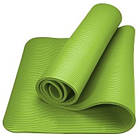 Постелка за гимнастика Maxima, 182x62x1 см, Изработена от NBR, Зелен