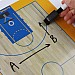 Клипборд треньорски за баскетбол MAXIMA, Комплект с маркер