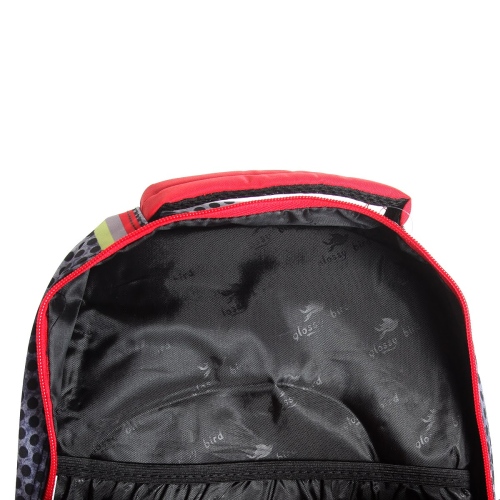 Ученическа раница с несесер, термо чанта и светлини Glossy Bird, Размери 41х30х14 см