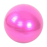 Гимнастическа топка Maxima, 65 см, Гладка, Розова