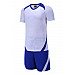 Екип за футбол/ волейбол/ хандбал, детски - бяло със синьо