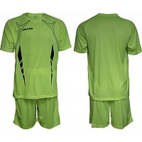 Екип за футбол/ волейбол/ хандбал, фланелка с шорти - неоново зелен Maxima