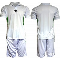Екип за футбол/ волейбол/ хандбал/ тенис, фланелка с шорти - бял Maxima, размер S