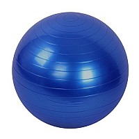Гимнастическа топка Maxima, 65 см, Гладка, Синя