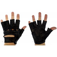 Ръкавици за колоездене и фитнес от естествена кожа