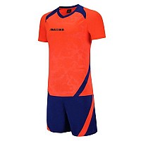 Екип за футбол/ волейбол/ хандбал Maxima, детски - оранжев със синьо