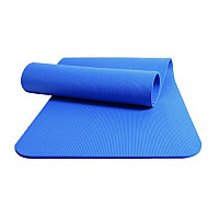 Постелка за гимнастика Maxima, 180x58x1.2 см, NBR, Синя