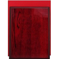 Дървен плакет, 12х17 см, С червена картонена кутия