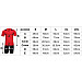 Екип за футбол/ волейбол/ хандбал Maxima, червен с черно