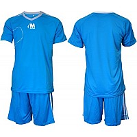 Екип за футбол/ волейбол/ хандбал фланелка с шорти - светло син