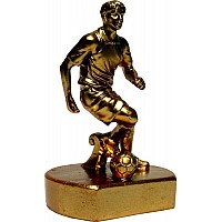 Статуетка, трофей футболист с топка 12см