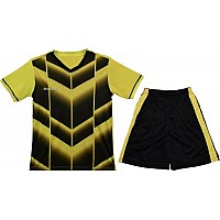 Екип за футбол/ волейбол/ хандбал, детски - жълт с черно
