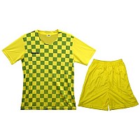 Екип за футбол/ волейбол/ хандбал, детски - жълт със зелено