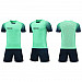 Екип за футбол / волейбол / хандбал Maxima, Комплект фланелка с шорти, Светлозелен с черен