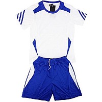 Екип за футбол/ волейбол/ хандбал, детски - бял със синьо