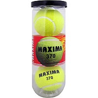 Топки за тенис на корт Maxima, 3 броя в кутия