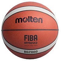 Баскетболна топка Molten B6G2000 FIBA Approved, Гумена, Размер 6