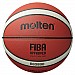 Баскетболна топка Molten B6G3800, FIBA Approved, Кожена, Размер 6