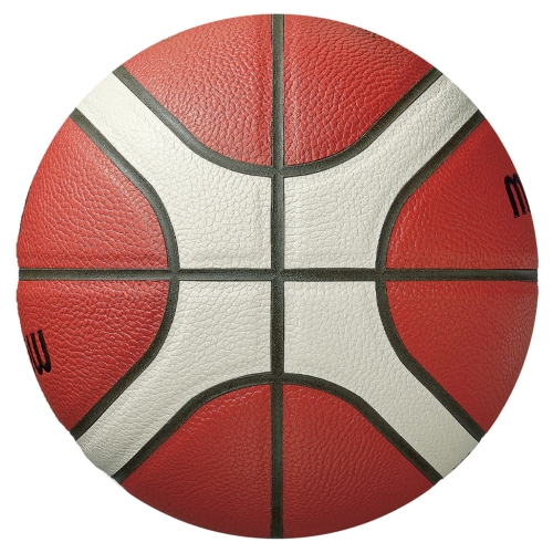 Баскетболна топка Molten B6G3800, FIBA Approved, Кожена, Размер 6
