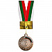 Медал MAXIMA, 5 см, С трикольорна лента, Бронзов