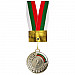 Медал MAXIMA, 5 см, С трикольорна лента, Сребърен