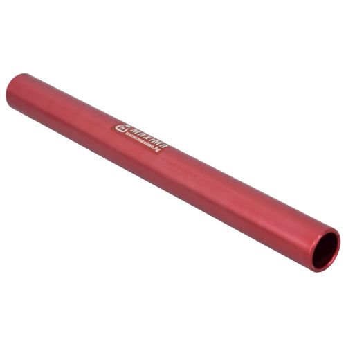Щафетна палка, 30хФ2.8 см, Алуминиева, Червена