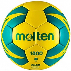 Топка хандбална MOLTEN H1X1800-YG, Одобрена от IHF, Размер 1